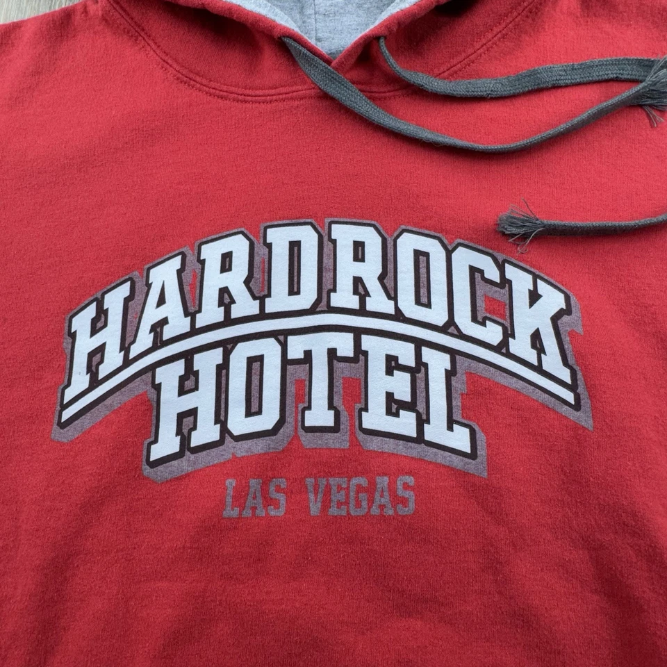 Sudadera con capucha vintage Hard Rock Café para hombre L gris Tulsa OK Hotel EE. UU. Foto 4 de 4