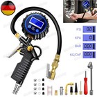 Digital Reifenfüllpistole Luftdruckprüfer Druckluft Reifenfüller Manometer 16Bar