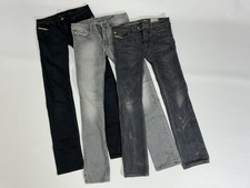 3 X DIESEL Shioner W27 / L32 black - faded grey - dark grey DNA Jeans 3 Stück