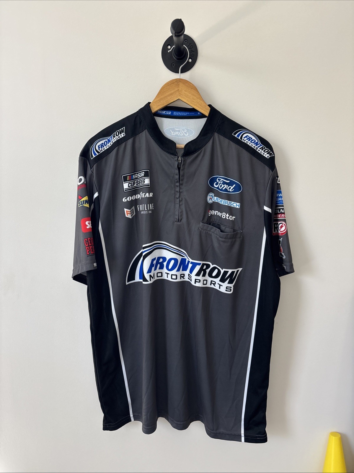 FILA Camicia 2024 Todd Gilliland Front Row Motorsports Nascar Cup Pit Crew taglia XL