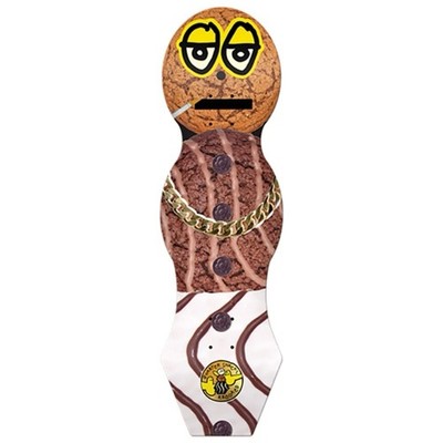 Krooked x Quartersnacks 9.0 Snackman Cruiser Skateboard Deck