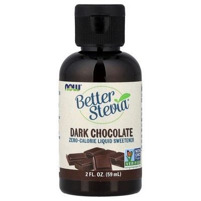 Better Stevia , Zero-Calorie Liquid Sweetener, Dark Chocolate, 2 fl oz (59 ml)