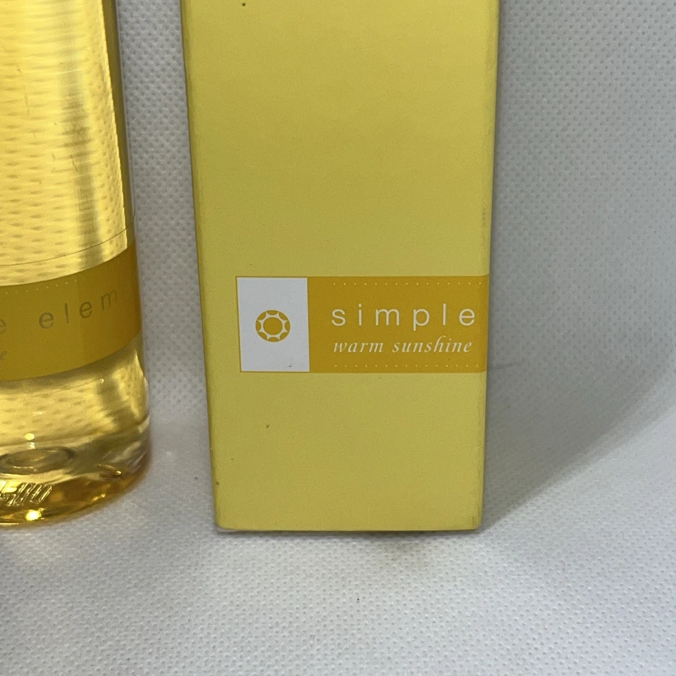 Avon Simple Elements WARM SUNSHINE Eau De Toilette Splash 5,0 oz/150 ml Novo na caixa  - Imagem 4 de 4