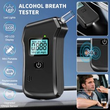 Pro Breathalyzer Portable Blow Portable Breath Alcohol Tester For Personal Drive