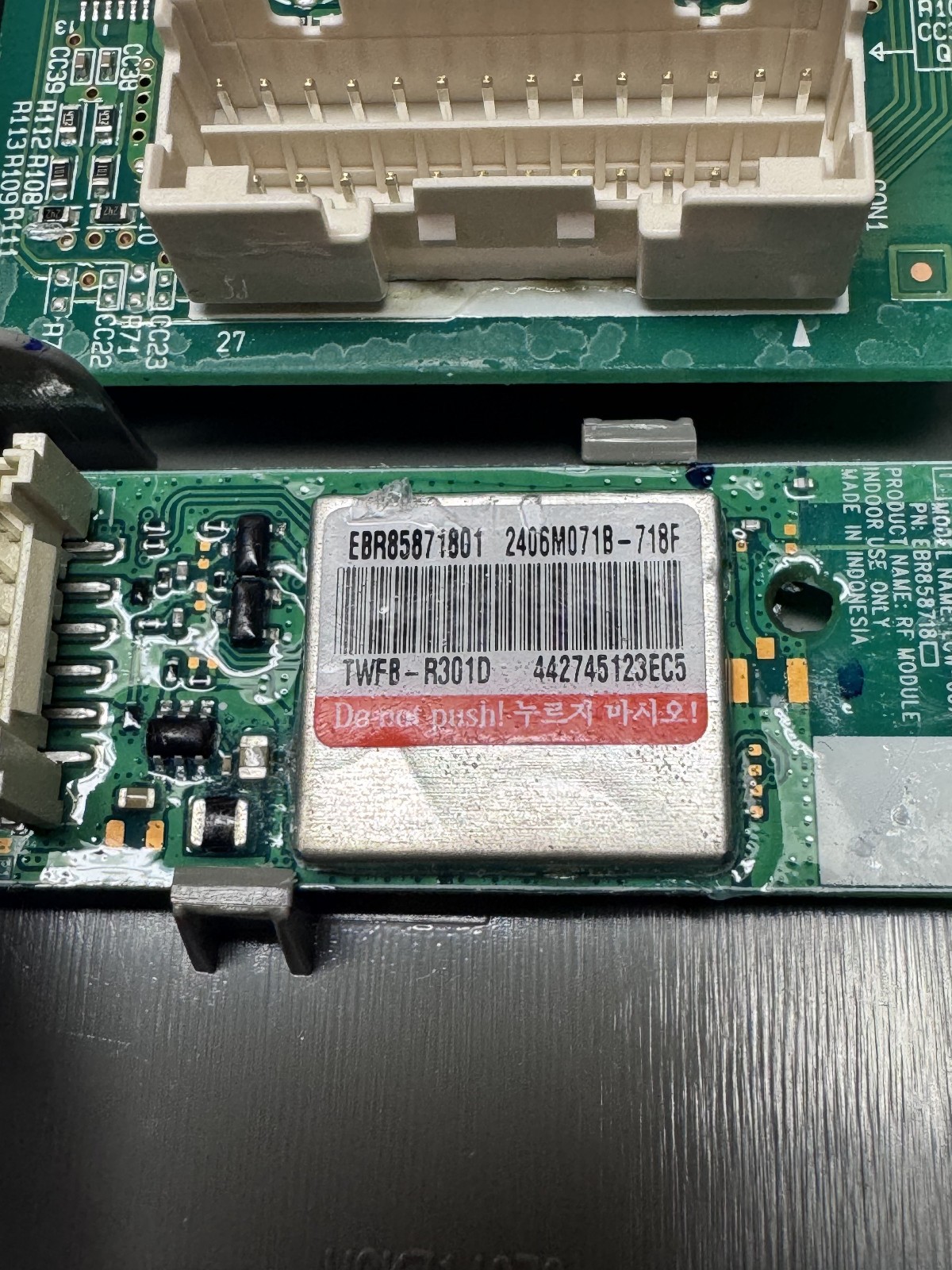 LG REFRIGERATOR CONTROL BOARD EBR88124619 | ABQ76121043