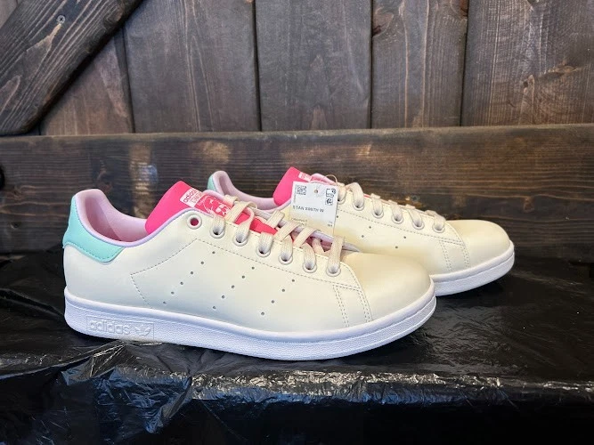 Adidas Stan Smith Cream Pink Mint W for sale | eBay