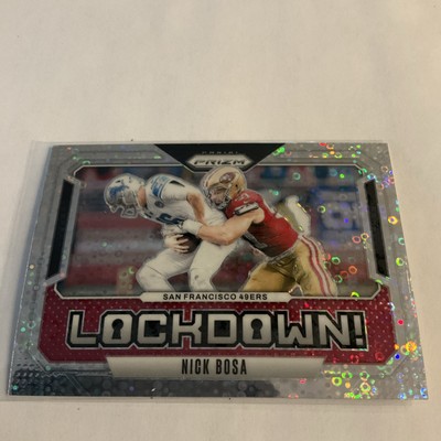 2024 Panini Prizm - Lockdown! Nick Bosa #3 No Huddle Prizm
