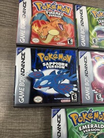 11 Pokemon Bundle Custom Game Case For Nintendo Gameboy Color GB,GBC  *NO GAME*