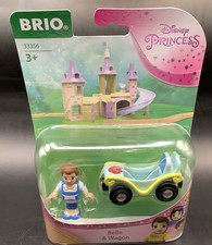 BNIB , BRIO Disney Princess Belle & Wagon, 33356, 2 Pieces , Stunning