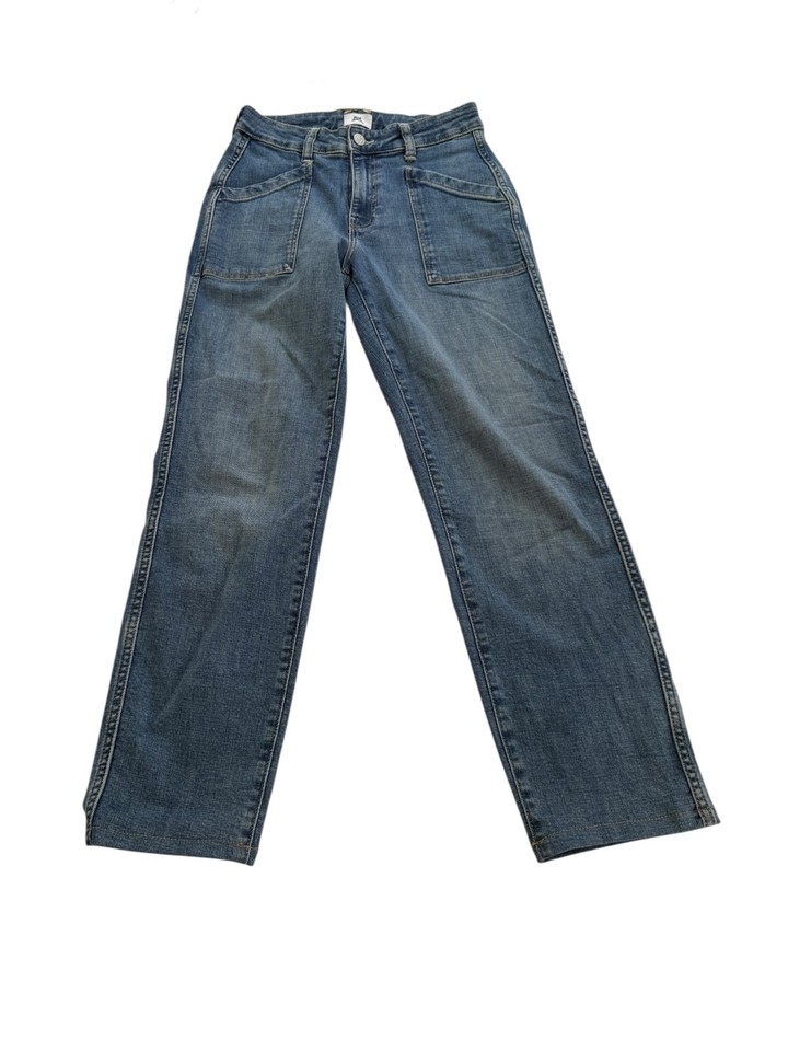 Just Jeans Womens Blue BOYFRIEND Mid Rise Denim Jeans Size 4 Good Condition