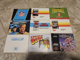 57x Nintendo NES Manual Lot. Authentic Mario Yoshi Star Trek Double Dragon Etc
