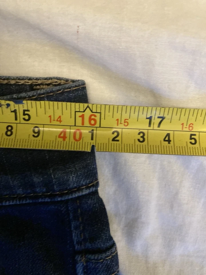 Unisex 7 For all Mankind Blue Jeans Slim Leg W32” L32” Excellent Condition - Image 4 of 4