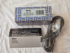 New Original Nikon SC-19 Multi Flash Sync Cord/Cable w/ Manual, Box