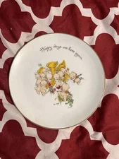 Kewpie Collector's Edition Plate "Happy Days are here again" Rose O'Neil 1973