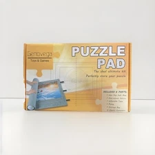 PUZZLE PAD Genovega Mat Roll Up, Non Slip Felt Mat + Storage Bag, NEW