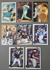 Miami Marlins Card Lot (8) Jeff Conine Gold Cup Rookie,  Sheffield Coin