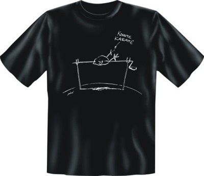 T-Shirt Fun-Shirt Konnte Karate 3XL / XXXL NEU