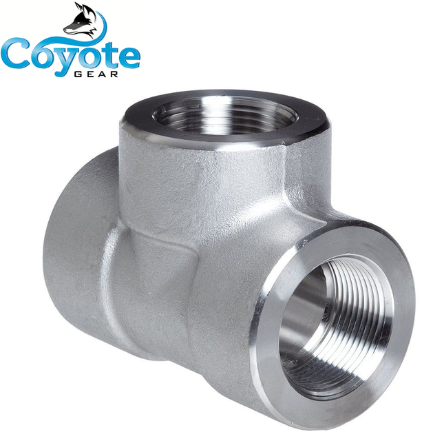 316 SS 11/4" High Pressure Stainless Tee Fitting 3000 Female T F NPT eBay