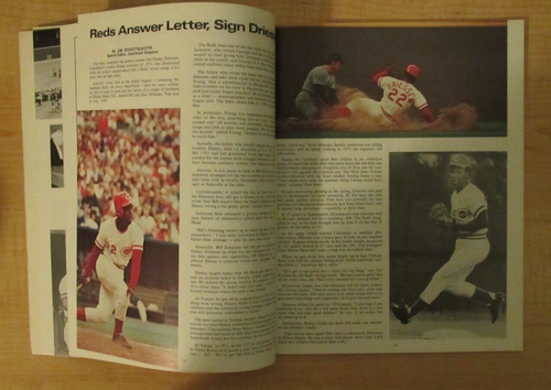 1974 Cincinnati Reds Yearbook Magazine - Picture 6 of 24