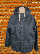 MENS NIKE SIZE UK SMALL NAVY BLUE LIGHTWEIGHT UNLINED CASUAL JACKET COAT HOODED
