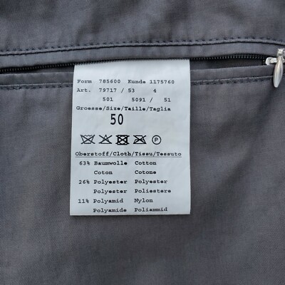 Jacket Doris Hartwich Designer Made In Germany EU Size 50 US