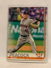 #136 Brad Peacock Houston Astros 2019 Topps Series One Baseball Card
