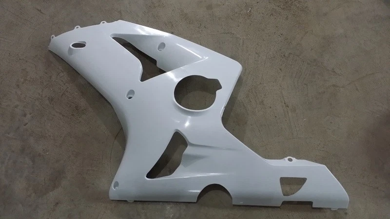 Unpainted ABS Fairing Kit For Kawasaki Ninja ZX-6R ZX6R 636 2003 2004 Bodywork Foto 4 de 4