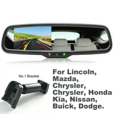 iPoster 4.3'' Mirror Monitor Backup Camera For Ford Edge Dodge JCUV Avenger