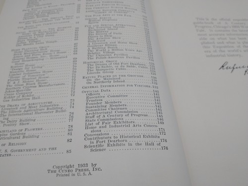 Official Guide: Book of the Fair, Chicago, 1933, Illustrated. Vintage #Z509 - Picture 7 of 24