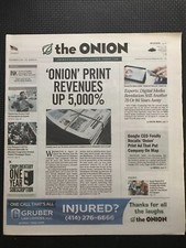The Onion newspaper last final print issue Milwaukee edition 2013 humor oop