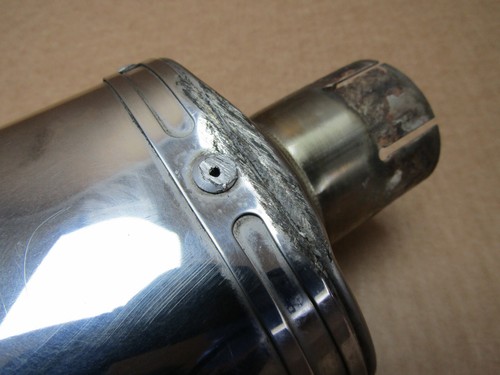 Suzuki SV650 SL2 2015 9,637 miles exhaust silencer Delkevic (14058) - Picture 5 of 12