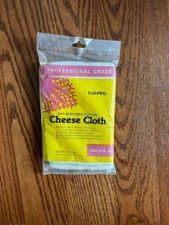 Tufpro Cheese Cloth, 100% Bleached Cotton, 4 Yards