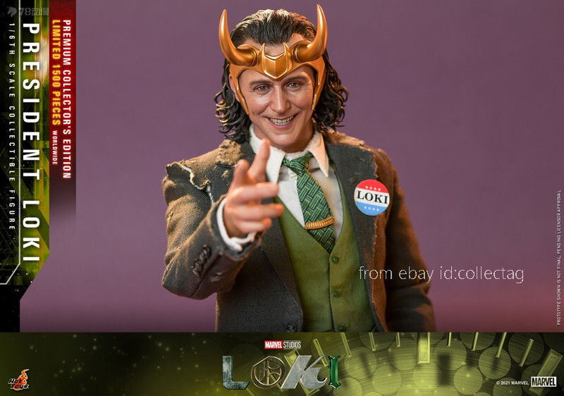 ホットトイズ プレジデント ロキ TMS067 リミテッド Hot Toys Tms067 1/6 President Loki Premium Collector´S