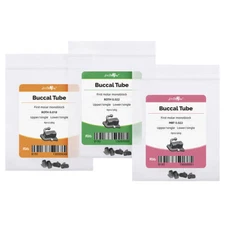 Tubos Bucales adheribles para ortodoncia Dental Roth MBT 022/18 1er Molar AZDENT