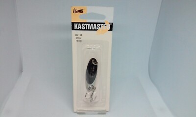 KASTMASTER ACME Chrome/Silver 1 3/4'' Wobbler Wiggler Spoon 3/8oz Fishing Lure