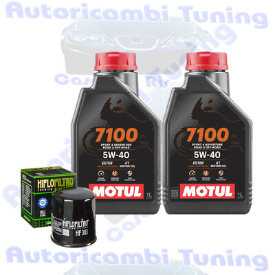 Ölwechselkit Motul 7100 5W40 Für Polaris ATV 425 Magnum 6x6 1996>1997