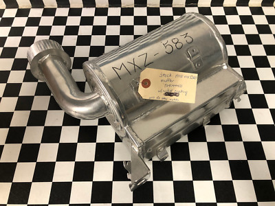 1998 Ski-Doo MXZ 583 670 OEM Stock Exhaust Muffler w/ Nickel Coating NOS