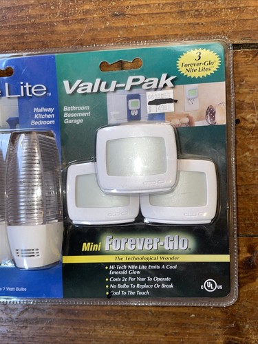AmerTac Nite Lite And Mini Forever-Glo Valu-Pak 72070 New - 第 4/7 張圖片