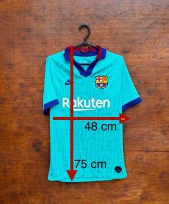 BARCELONA 2019/2020 THIRD FOOTBALL SHIRT JERSEY NIKE SIZE S ADULT