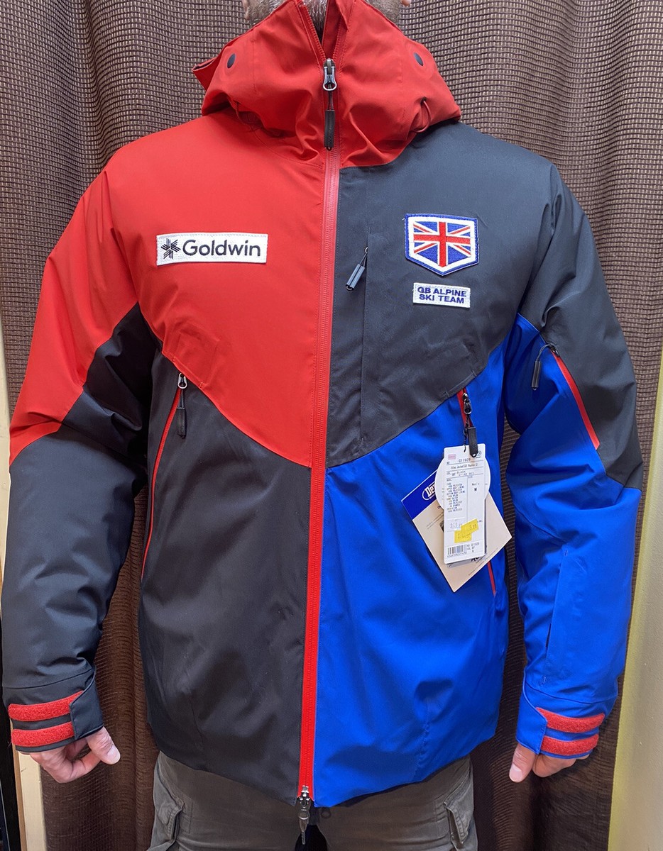 Men Ski Jacket Goldwin Size: X-Large Great Britain Ski Team Men Ski Jacket Goldwin Size: X-Large Great Britain Ski Team