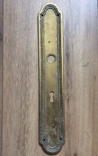 plaque de propreté style louis XVI laiton massif