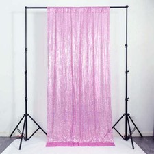 Telón de fondo de pared de lentejuelas brillantes púrpura telones de fondo de fiesta de cumpleaños suministros