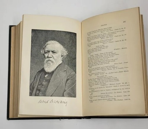 ANNA L. WARD / DICTIONARY OF QUOTATIONS FROM ENGLISH AND AMERICAN POETS 1883 - Picture 16 of 19