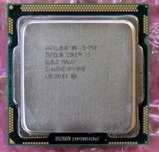 Intel Core i5-750 SLBLC 2.66 GHz Quad-Core LGA 1156 Socket H CPU Processor