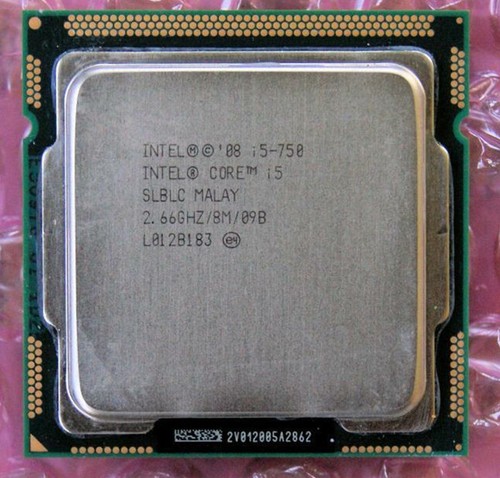 Intel Core i5-750 SLBLC 2.66 GHz Quad-Core LGA 1156 Socket H CPU Processor - Picture 1 of 2