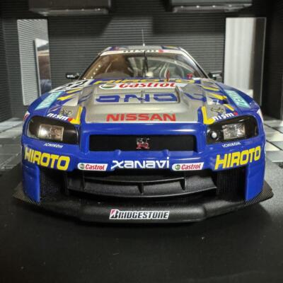 AUTOart 1/18 JGTC 2001 #22 XANAVI HIROTO GTR (R34) Not displayed