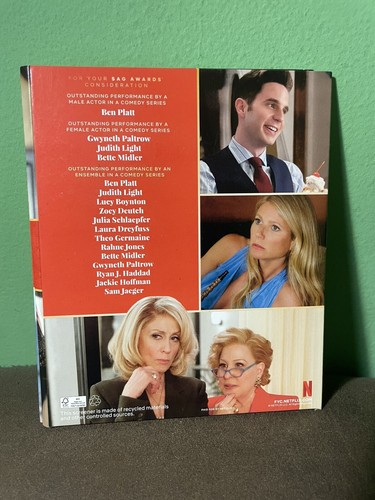 The Politician: Season Two 2 FYC 2-Disc DVD VIDEO Netflix RARE Gwyneth Paltrow - Picture 2 of 2