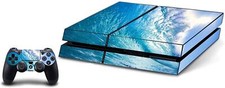 Ocean Wave Game Skins Designed to Fit PS4 Console and Controller VWAQ - PGC9