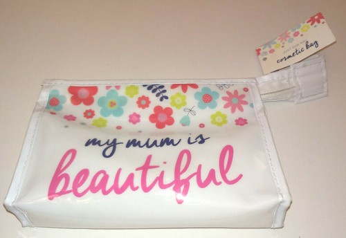 Mummy's Things PVC MAKEUP COSMETIC PURSE My Mum is Beautiful SPECIAL MOTHER GIFT - Picture 6 of 18