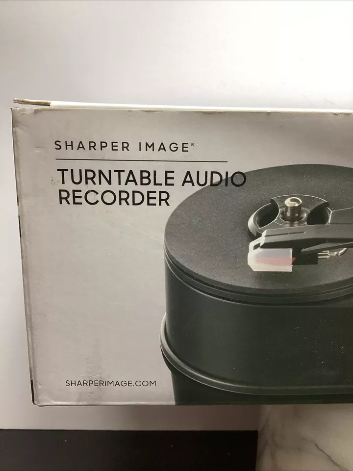 Sharper Image Turntable Audio Recorder, Turntable to MP3 converter - Image 2 of 4